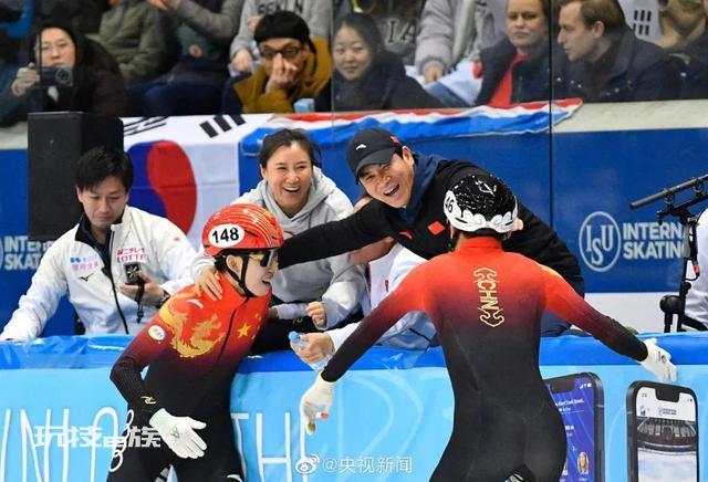 林孝埈夺加入中国短道速滑队后首金:我们是中国队